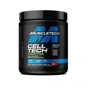 MuscleTech Cell-Tech Creatine - Fruit Punch Extreme - 120 Servidas