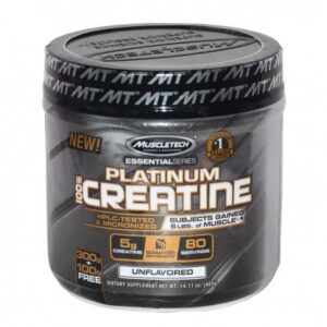 MuscleTech Platinum Creatine - 80 Servidas.